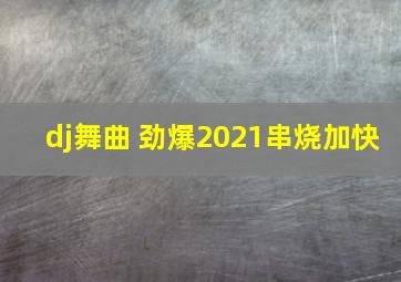 dj舞曲 劲爆2021串烧加快